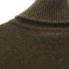 Jaeger 80s 90s Old Long Sleeve Turtleneck Sweater Brown Knit Men's Used