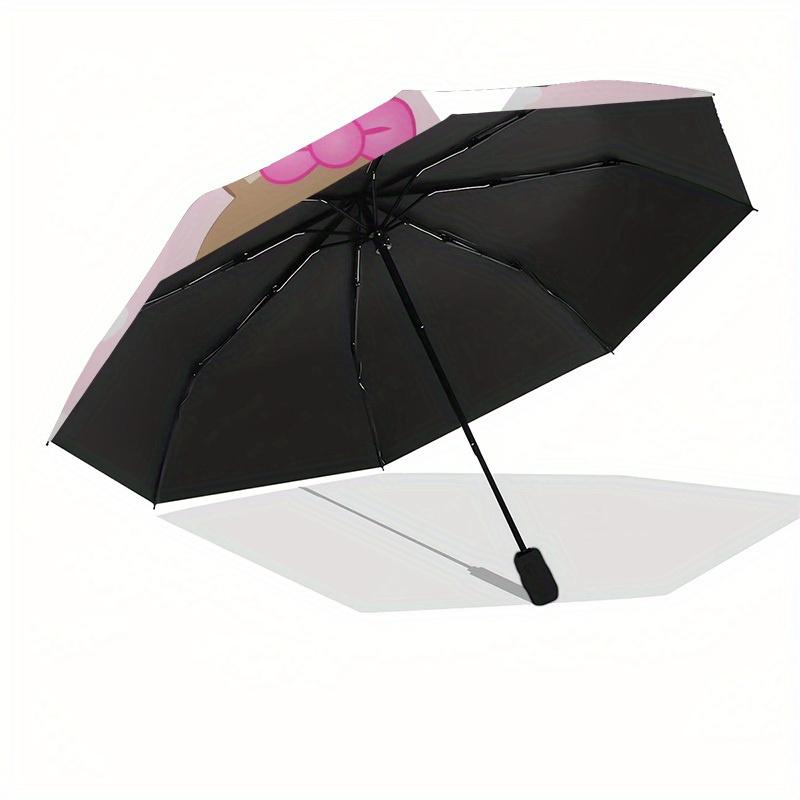 1pc Bear Heart Themed High-quality Umbrella,Automatic Opening and Closing Umbrella,Multi-functional Umbrella G0811167