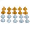 10Pcs Hair Clipper Fixed Bit Screws for WAHL 8148 Bit Screw Two Hole Knife Holder