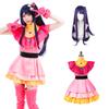 [Kami Aibyo] Hoshino Ai Cosplay Costume with Wig - B-Komachi Adult Event Costume Stage Outfit (Includes Hoshino Ai Wig, XL)