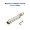 Compatible with KTM Duke 790 ADV 2019-2020: Mid-Section Connecting Pipe Manifold Muffler Exhaust