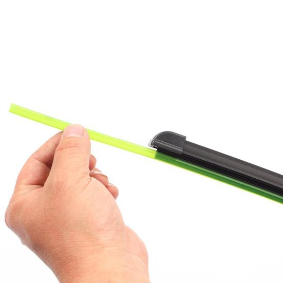 2 шт. Щетки стеклоочистителя Всепогодные Щетки стеклоочистителя Гибридная резина Тихие Передние