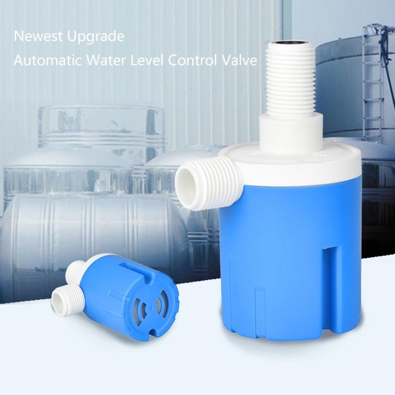 1/2'' Auto Control Water Level for Valve with Screen Strainer & Tape & Curved Tube Traditional Float for Valve Upgrade D