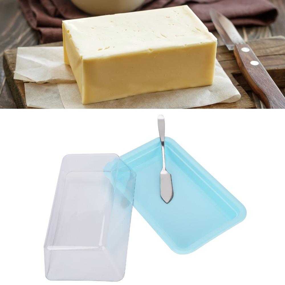 Transparent Cover Butter Slicer Cutter PP/PC Cheese Storage Box Butter Keeper Slicer For Margarine