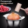 Pomegranate Peeler with Bowl Durable Pomegranate Deseeder Easy Removal Tool Non-Slip Base Kitchen Gadget for Pomegranates