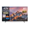 FPD TV 43V type 4K Google TV Совместимость с интернет-видео Smart TV Совместимость с HDR10 Dolby Vision Технология Dolby Atmos MEMC Google Cast Голосовой поиск