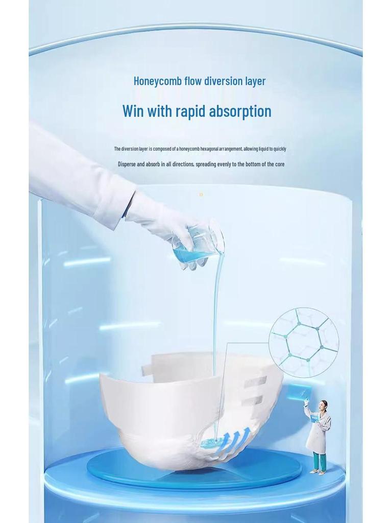 Подгузники большого размера для взрослых мужчин и женщин - Разработаны для пожилых людей (Не подтягивания)