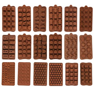 Модные силиконовые формы для желейных конфет в виде животных в стиле унисекс, желе, пудинга, льда, смолы, шоколадного торта, инструмента для выпечки, фруктов, DIY