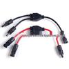 37см 10AWG Двойной кабель-коннектор для зарядки солнечных панелей