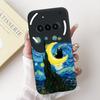 Чехол для Nothing Phone 3A A059 Милый Мультяшный Панда Астронавт Мягкий Силикон Матовый Черный Чехол Для Nothing Phone3a Pro A059P Fundas