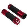 Ergonomic Motorcycle Handlebar Grips Aluminum 7/8" 22mm Rubber Gel Hand Comfortable for Superior Control Enhanced Grip
