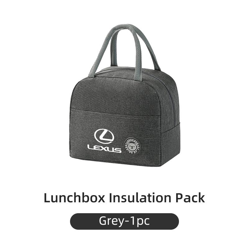 Car Styling Lunch Bag Thermal Food Case Insulated Tote Accessories For Lexus CT200h ES250 ES300h IS250 IS200 GS300 GS460 GX470EE4