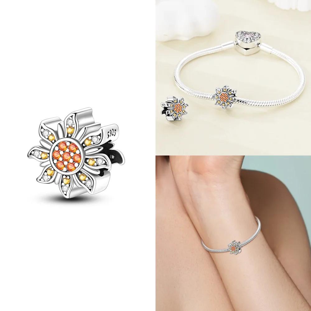 Изысканные Оригинальные Красивые Подвески в виде Сердца Космического Корабля Синей Звезды Медные Бусины Подходят для Браслета Женские Украшения Сделай Сам Изысканный Подарок