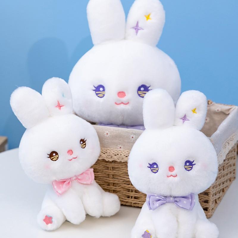 22/55cm Peep Bunny Plush Toys Stuffed Animal Star Carrot Rabbit Doll Room Desktop Sofa Decor Easter Bunny Soft Pillow Gifts For