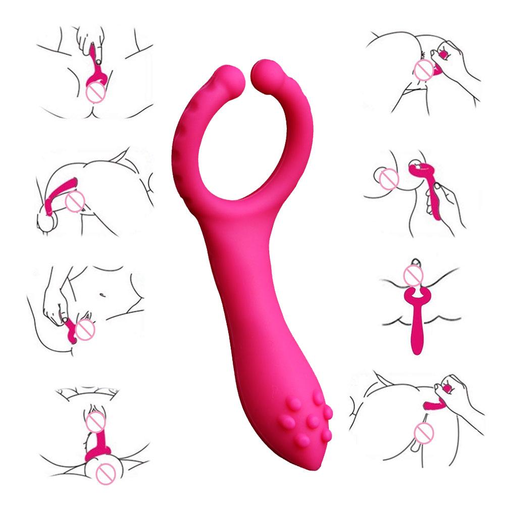 G Spot Стимулирует киску Вибраторы Фаллоимитатор Анальная пробка Мастурбирует Вибрационный зажим Пенис Бондаж Взрослые Секс-игрушки для женщин Мужчины