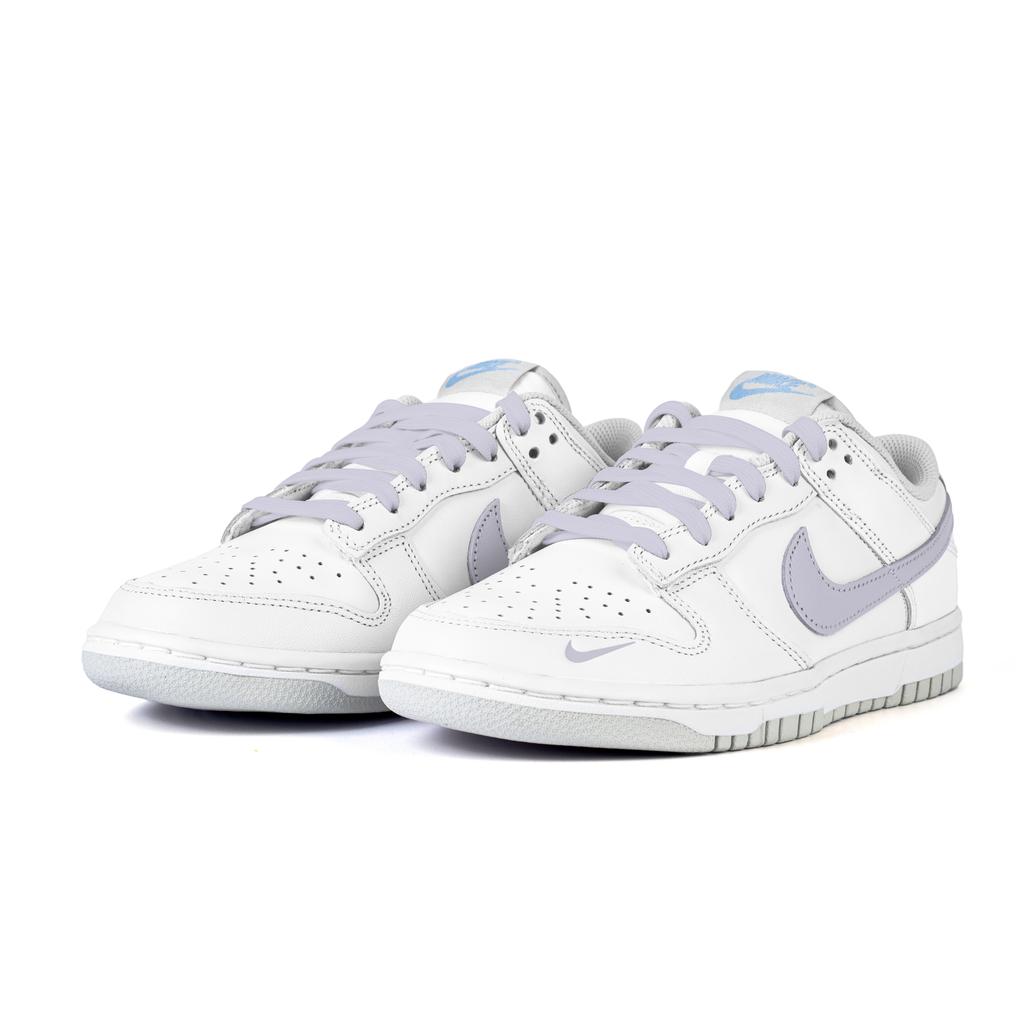 Nike Кроссовки Dunk Nan, Маленький Цветок, Нескользящие, Износостойкие, Низкие, Для Скейтборда, Женские, Бело-Фиолетовые, HF0023-100(Команда676-)