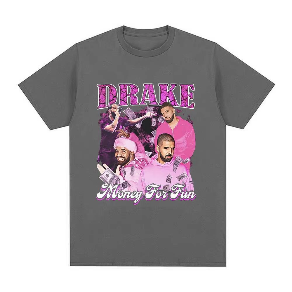 2026 Rapper Drake Drizzy Graphic T-shirt Men Fashion Hip Hop Short Sleeve T Shirt Casual Short Sleeve Oversized Tees Unisex