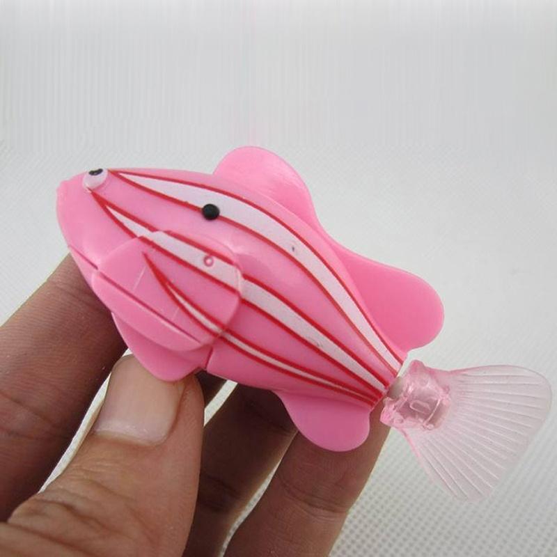 Robofish Activated Battery Powered Robo Fish Toy Children Kids Robotic Pet Gift