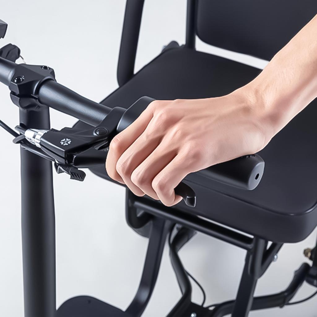 WEYRAL C36VC09BP Convenient&Safe Electric Riding Wheelchair 300W Motor 8AH Battery 15KM/H Top Speed Convenient Folding Electric Wheelchair