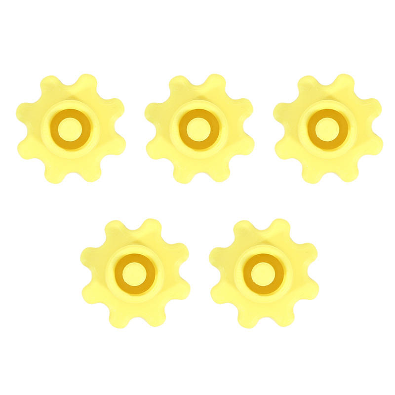 5Pcs Silicone Tube Cap Plugs Reusable Leak Proof Stoppers For Lab Cosmetic Tubes High Quality Material Excellent Craftsmanship Easy to Fast Delivery