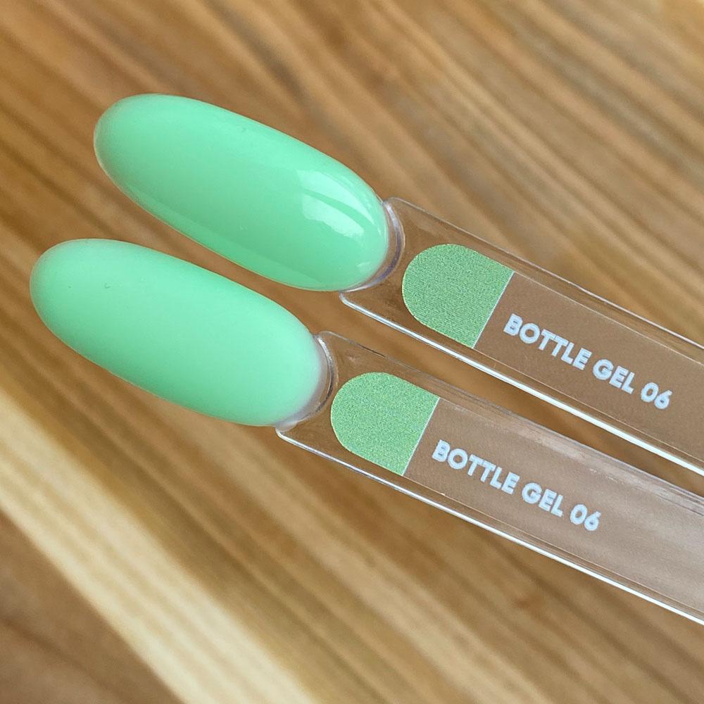 Nailsoftheday Bottle Gel 07 - Coral-Red Gel For Strengthening And Repair, 10 Ml