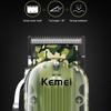 Оригинальная электрическая машинка для стрижки волос Kemei, перезаряжаемый триммер для бороды и волос для мужчин, беспроводная машинка для парикмахерской