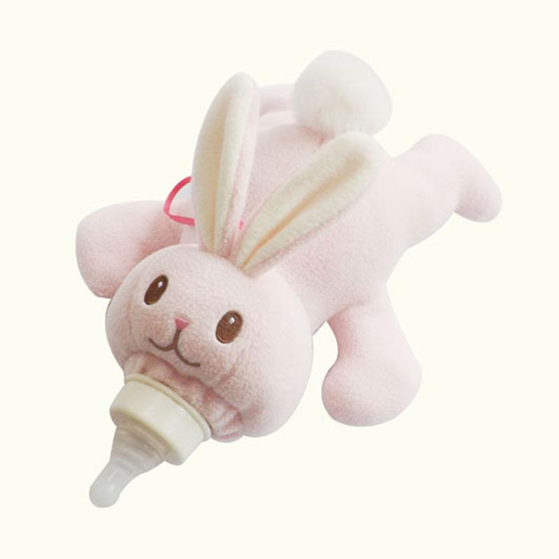 Сумка для бутылочек для кормления, чехол для бутылочки с утиным молоком, игрушки Kawaii, плюшевый кролик, детская бутылочка для кормления, сумка для поддержания температуры, инструмент для кормления ребенка