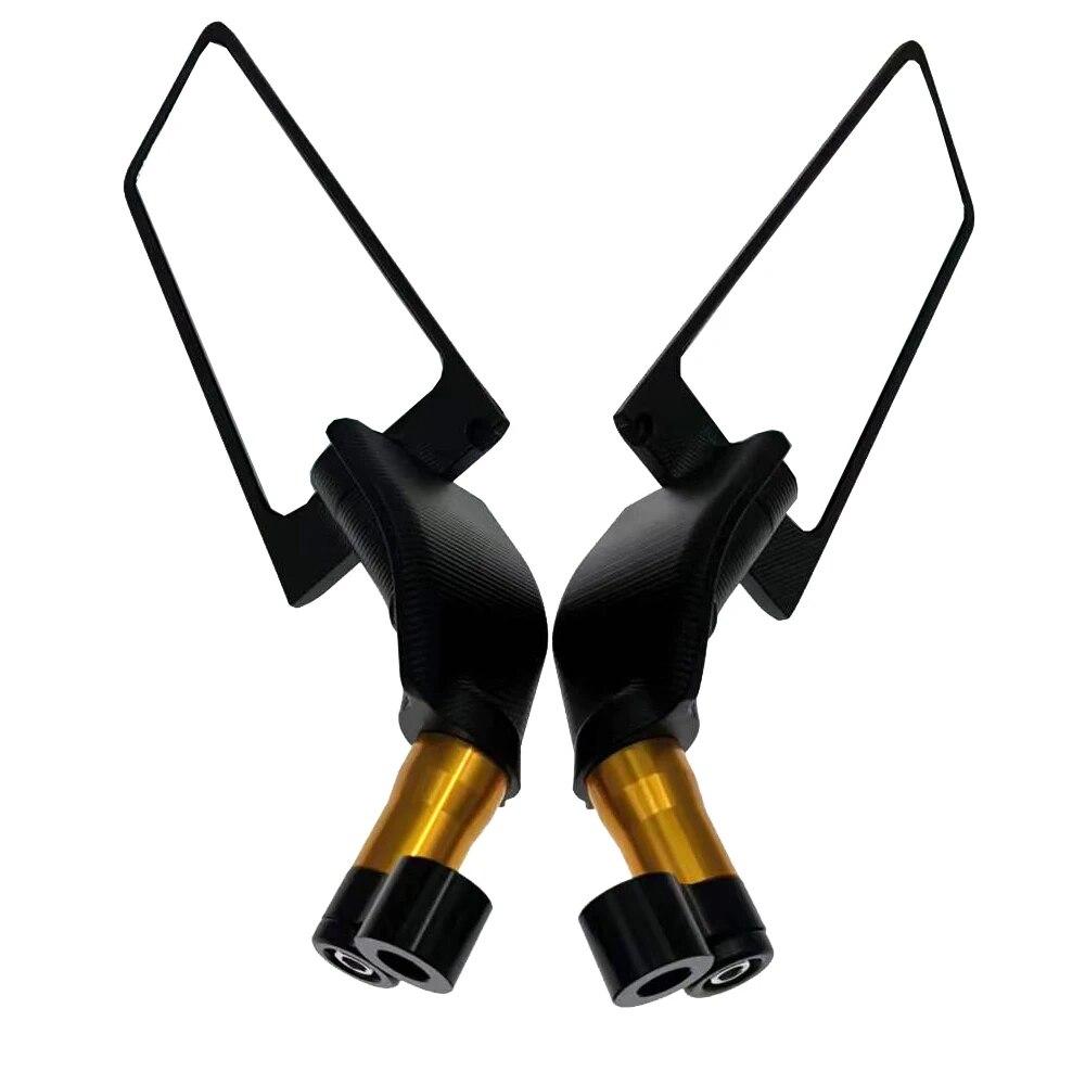 Мотоциклетные зеркала заднего вида Регулируемые вращающиеся боковые зеркала Универсальная посадка для Suzuki SV650 SV1000 SFV650 GLADIUS GSR 400 600