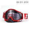 Adjustable Nose Pad Motorcycle Goggles Helmets Windshield Protection UV400 Sport Riding Eyewear