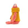 Jellycat Серия Океан Животное Пуловер Лобстер Кукла-компаньон Плюшевая кукла 21 см высота