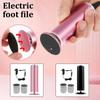 Electric Foot File Adjustable Speed Callus Remover for Feet with 60 Sandpapers Effective Dead Skin and Calluses Foot Care Tool