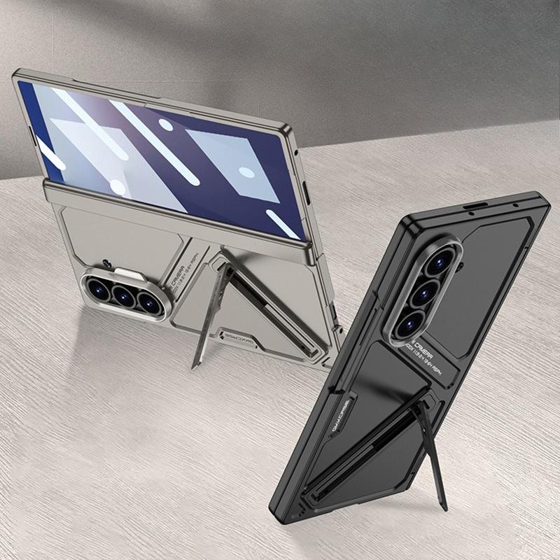 Магнитный шарнир для чехла телефона Samsung Zfold7. Полностью закрытая ниша и высококлассный интегрированный чехол и подставка для пленки.