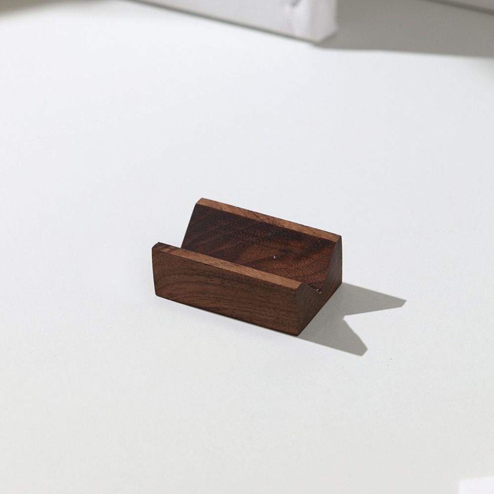 Wood Base Ring Display Rack V-Groove Jewelry Photography Props Earring Storage Tray  Jewelry Store