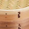Pearl Metal Chinese Steamer, 24cm, Steamer for Vegetables, Shumai, and Xiaolongbao, Made with Natural Wood and Bamboo, Wanosato H-5715