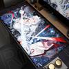 Cute Anime Girls Hiyuki Laptop Office Long Table 400x900mm Gaming Keyboard HD Printing Wuthering Waves Rubber Non-slip Mouse Pad