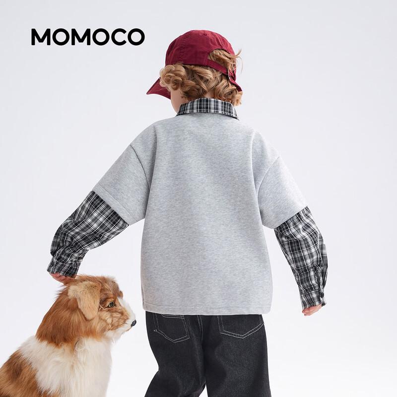 Модная многослойная толстовка для мальчиков MOMOCO