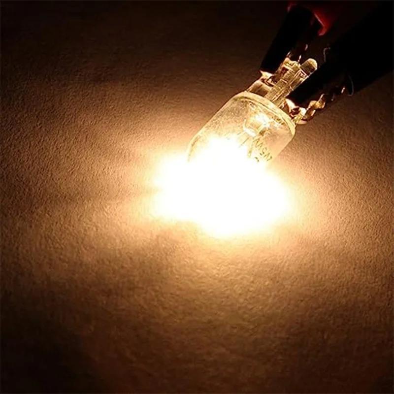 T10 501 Halogen Bulb 12V 5W Car License Plate Light 10PCS