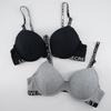 Sexy underwear Chang Lizi new product spot letter black cotton mold with steel ring fashion adjustment bra wholesale