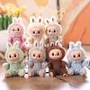 Face Pvc Cute Doll Pendant Plush Toy With Short Plush For Children