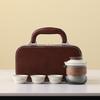 Creative portable travel tea set, high-end business bank, enterprise car enterprise 1S store gifts can be done