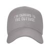 Funny Im Coming To The Cottage Baseball Cap  Outdoor Gym Wholesale Hip Hop Hats Women Men y2k Funny Design Snapback Cap