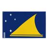Drapeau - Tokelau - 60 X 90 Cm - Polyester - Impression Recto/verso - Œillets En Fer