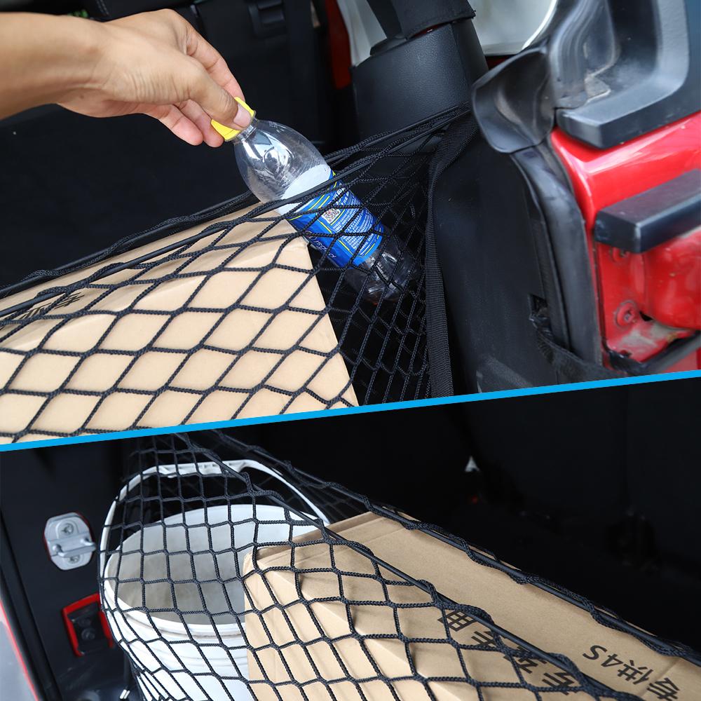 Автомобильная задняя дверь багажника, грузовая сетка, удерживающая багажная сетка для Jeep Wrangler JL JK TJ Suzuki Jimny Ford Mustang, внешние аксессуары