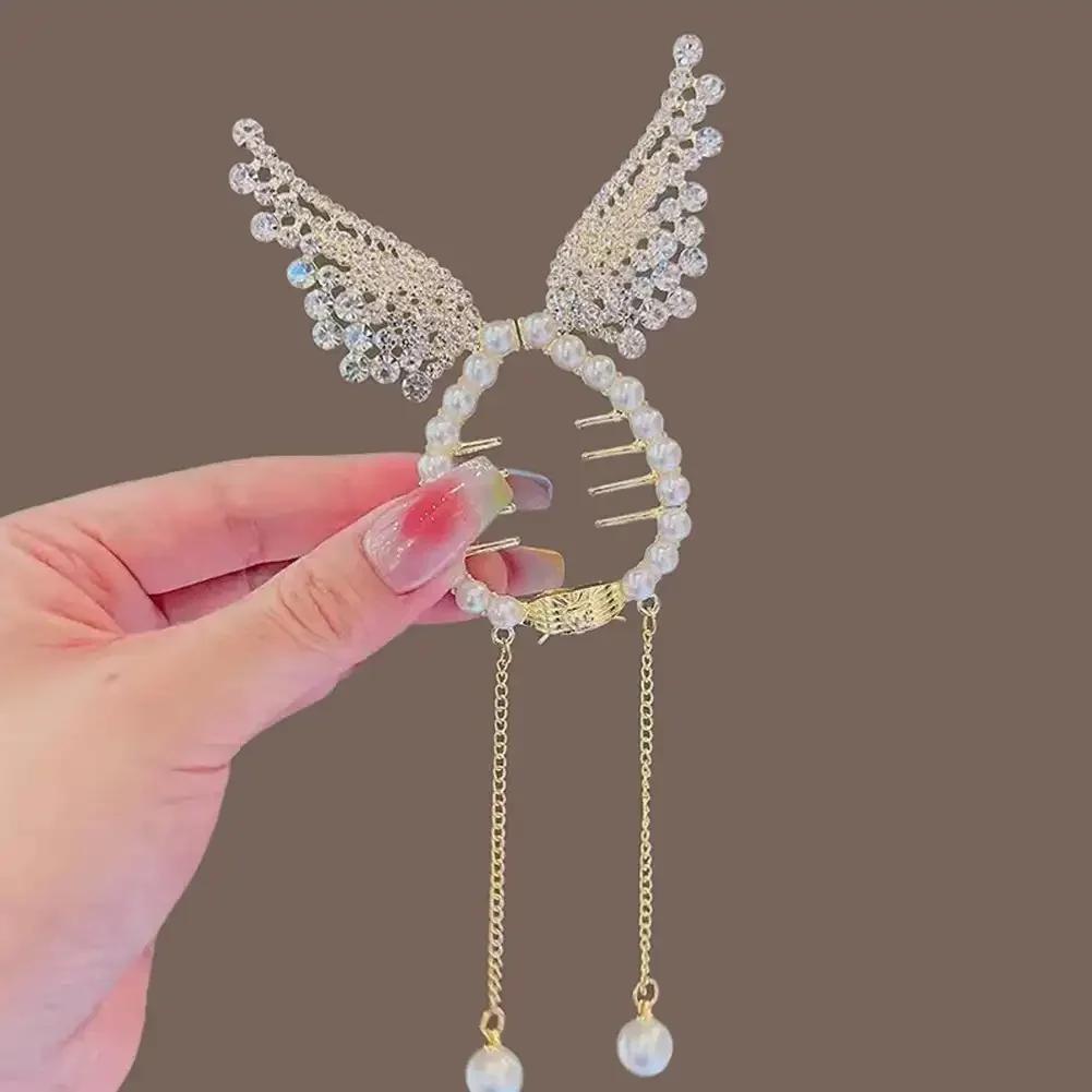 Винтажные шпильки для волос в форме буквы S с плюшевым шариком цвета сушеной розы для женщин, заколки для волос для пучка, модные заколки-крабы, заколки-бабочки, аксессуары для волос