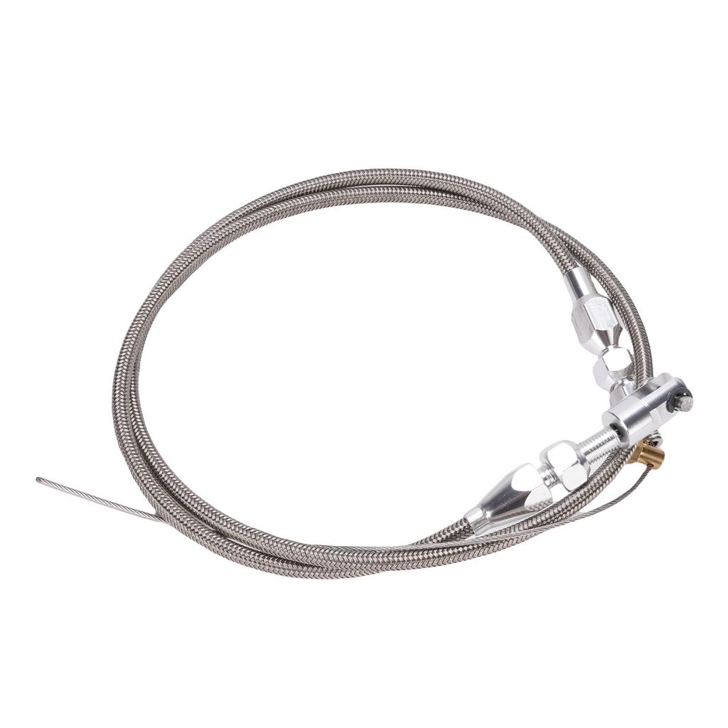 Throttle Cable Stainless Steel Adjustable High Strength Rustproof Universal Fit for Most