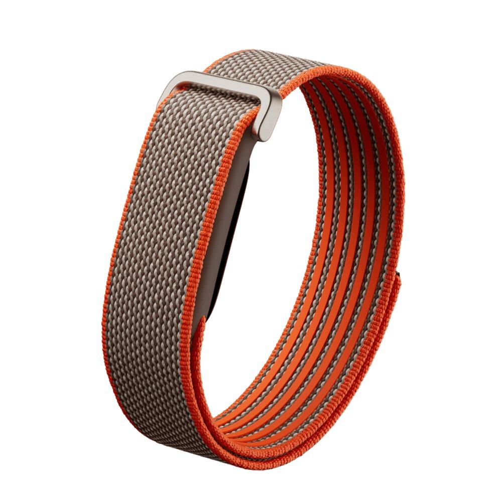 Sport Nylon Braided Watch Strap for Google Fitbit Air Loops Bracelet Breathable Hook and Loops Strap Band Adjustable Wristband