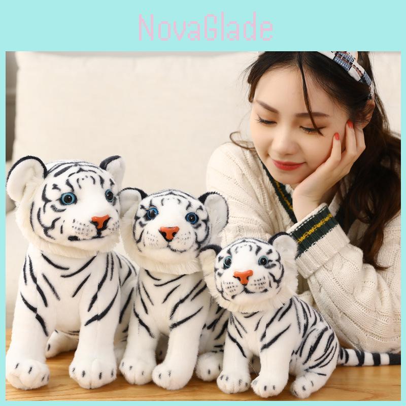 Lovable Cute Cartoon Tiger Stuffed Animal Plush Toy Ideal For Children's Gifts