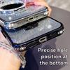 KEYSION Luxury Glitter Jewelled Magnetic Phone Case for Samsung Galaxy A52 S 5G A32 4G Makeup Mirror Stand Shockproof Back Cover