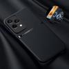 Magnetic Car Holder Leather Case For Honor 200 Lite Honor200 Pro Soft Leather Shockproof Cover For Honor 200Pro 200Lite Funda