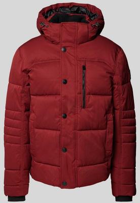 Зимняя куртка Tom Tailor Puffer Winter Jacket With Detachable Hood (1044772) бордовый темно-красный